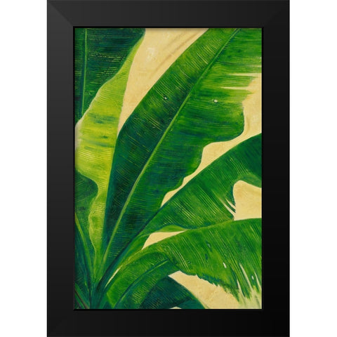 Uraba Palm I Black Modern Wood Framed Art Print by Pinto, Patricia