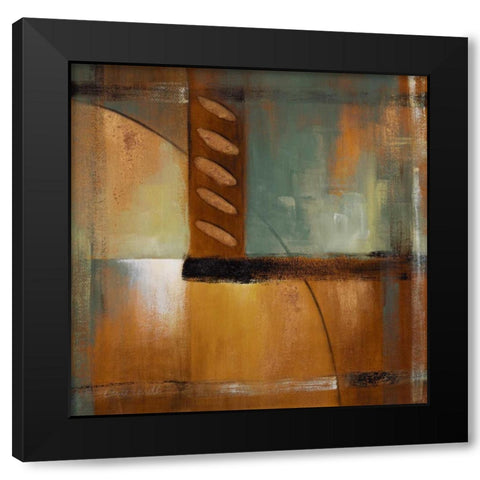 Summer Soiree I Black Modern Wood Framed Art Print with Double Matting by Loreth, Lanie