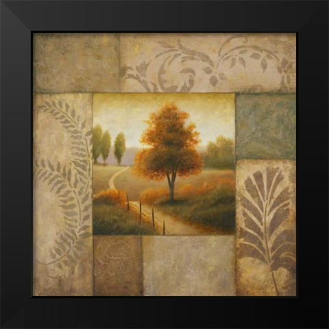 Warm Season I Black Modern Wood Framed Art Print by Marcon, Michael