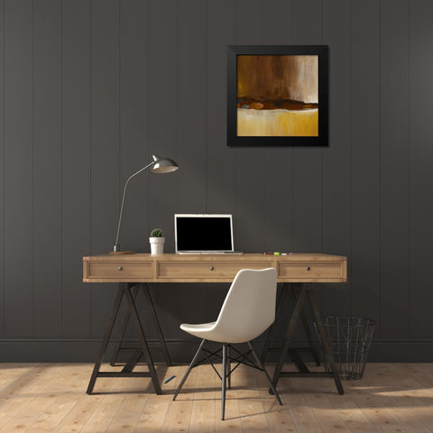 Hidden Passage II Black Modern Wood Framed Art Print by Loreth, Lanie