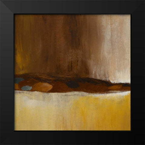 Hidden Passage II Black Modern Wood Framed Art Print by Loreth, Lanie