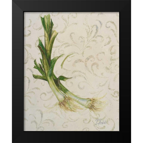 Botanica II Black Modern Wood Framed Art Print by Pinto, Patricia