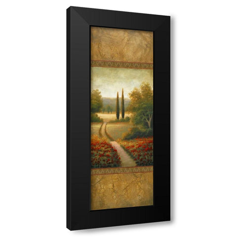 Wild Flowers In June Black Modern Wood Framed Art Print with Double Matting by Marcon, Michael