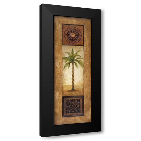 Sago Palm Black Modern Wood Framed Art Print by Marcon, Michael