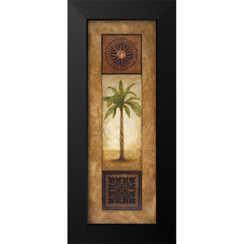 Sago Palm Black Modern Wood Framed Art Print by Marcon, Michael