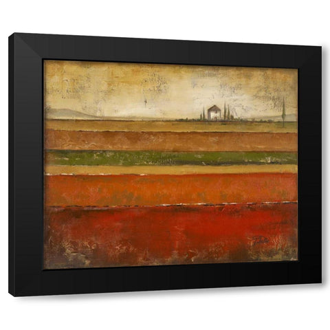 Tuscany I Black Modern Wood Framed Art Print with Double Matting by Pinto, Patricia