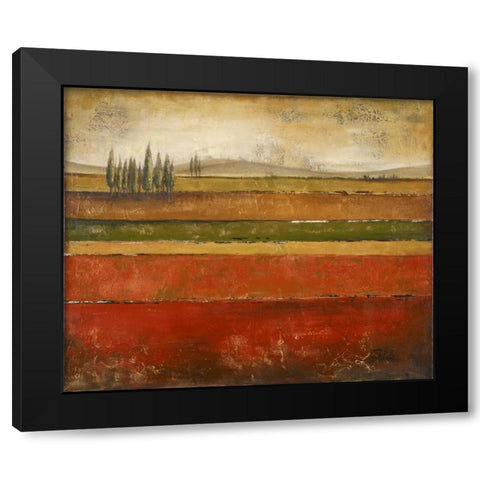 Tuscany II Black Modern Wood Framed Art Print by Pinto, Patricia