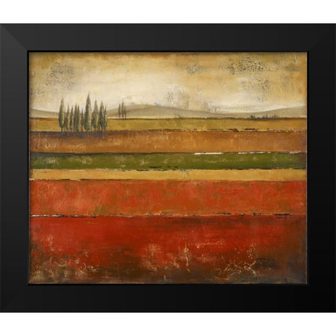 Tuscany II Black Modern Wood Framed Art Print by Pinto, Patricia