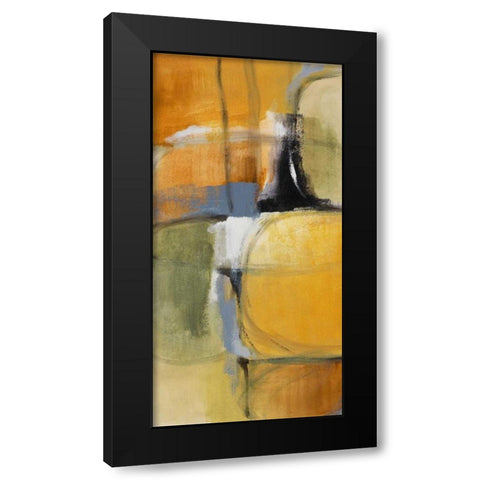 Jazz it Up II Black Modern Wood Framed Art Print with Double Matting by Loreth, Lanie
