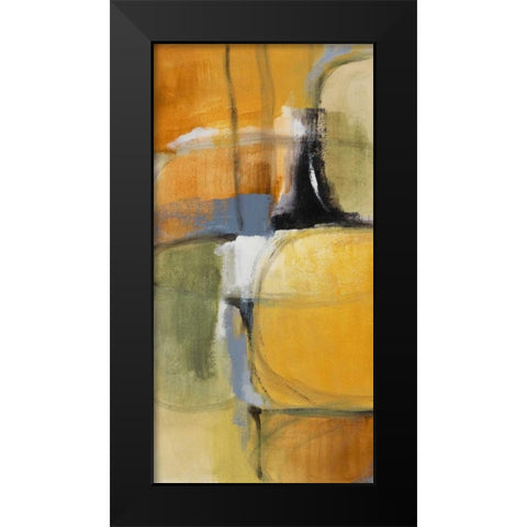 Jazz it Up II Black Modern Wood Framed Art Print by Loreth, Lanie