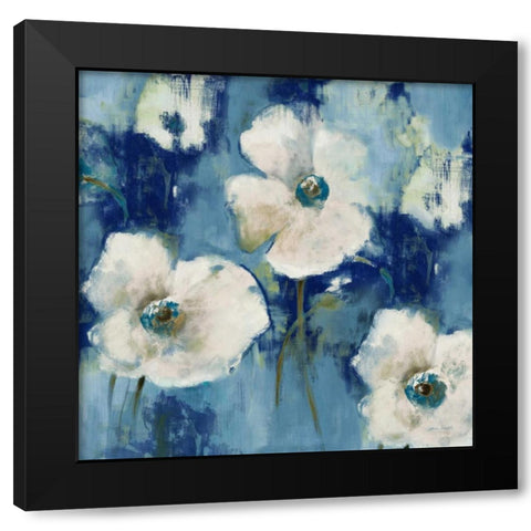 Autumn Begins Softly Black Modern Wood Framed Art Print by Loreth, Lanie