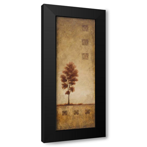 Chippewa Tree I Black Modern Wood Framed Art Print with Double Matting by Marcon, Michael