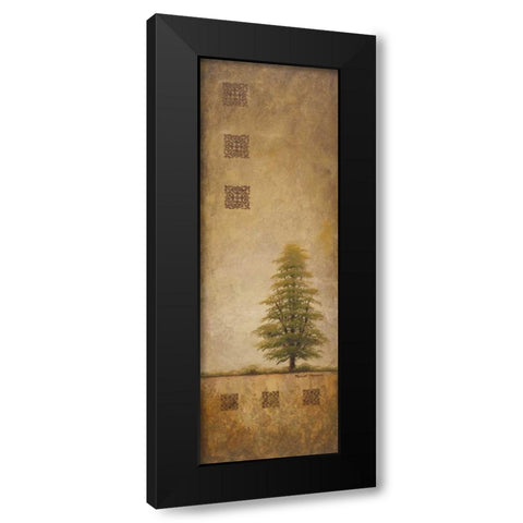Chippewa Tree II Black Modern Wood Framed Art Print by Marcon, Michael