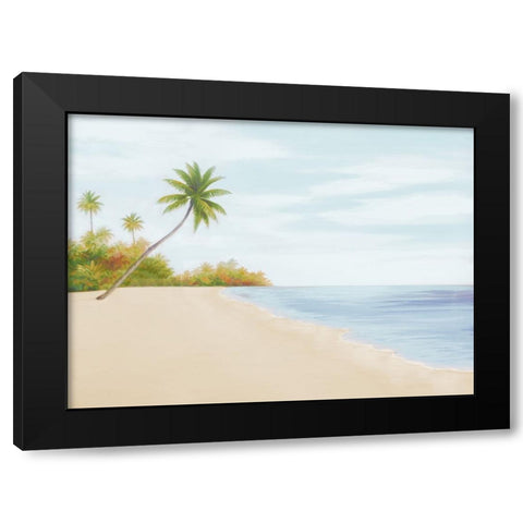 New Tropical Beach II Black Modern Wood Framed Art Print by Rhyan, Vivien