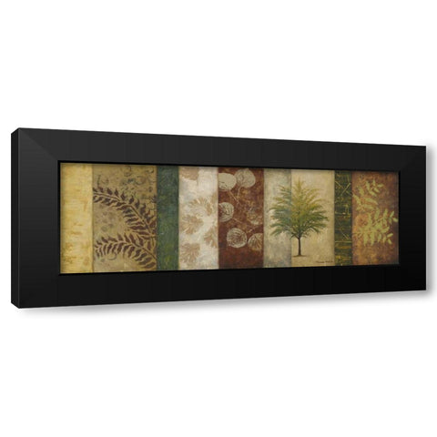 October Changes II Black Modern Wood Framed Art Print with Double Matting by Marcon, Michael