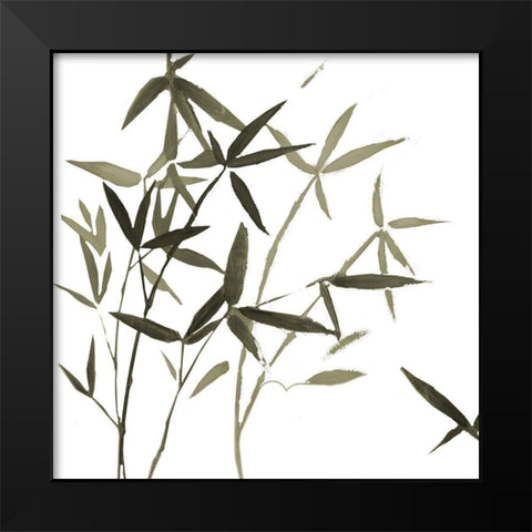 Harmonious II Black Modern Wood Framed Art Print by Pinto, Patricia
