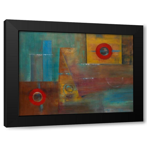Satori I Black Modern Wood Framed Art Print by Vargas, Iris