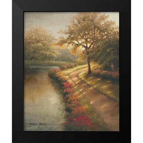 Morning Light I Black Modern Wood Framed Art Print by Marcon, Michael