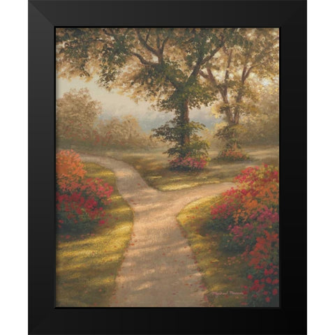 Morning Light II Black Modern Wood Framed Art Print by Marcon, Michael