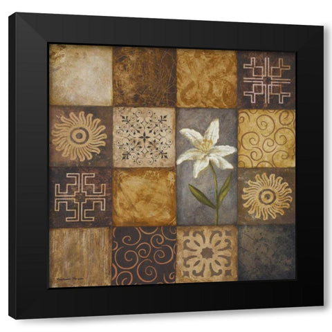 Modular II Black Modern Wood Framed Art Print by Marcon, Michael