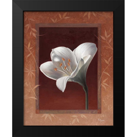 Ice Princess Black Modern Wood Framed Art Print by Rhyan, Vivien