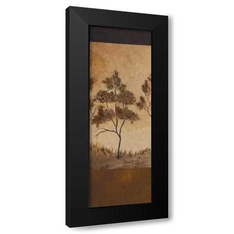 Autumn Impressions II Black Modern Wood Framed Art Print by Londono, Elizabeth