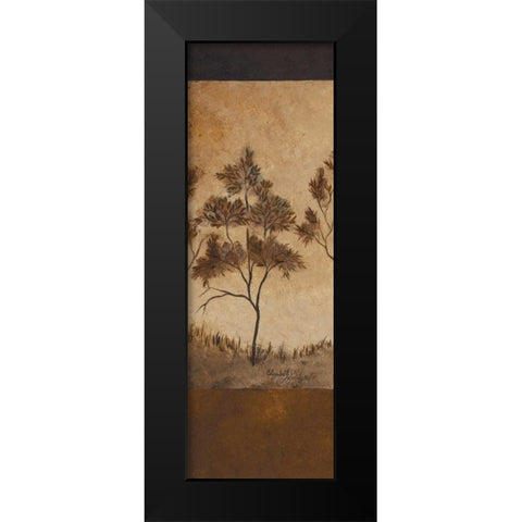Autumn Impressions II Black Modern Wood Framed Art Print by Londono, Elizabeth