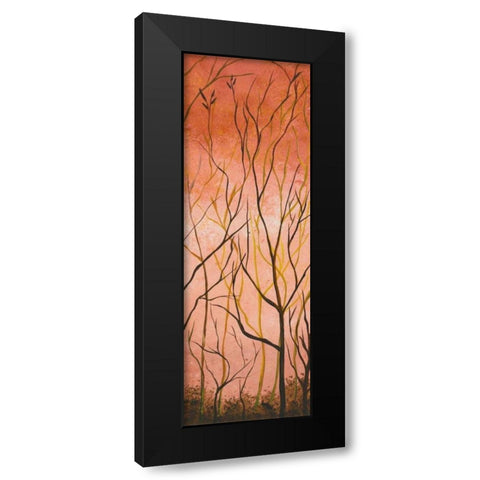 Wildwood III Black Modern Wood Framed Art Print with Double Matting by Londono, Elizabeth