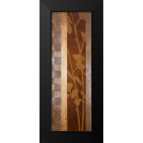 Urban Garden II in Honey Black Modern Wood Framed Art Print by Loreth, Lanie