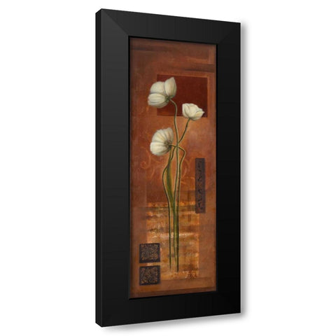 Metamorphosis IV Black Modern Wood Framed Art Print with Double Matting by Pinto, Patricia
