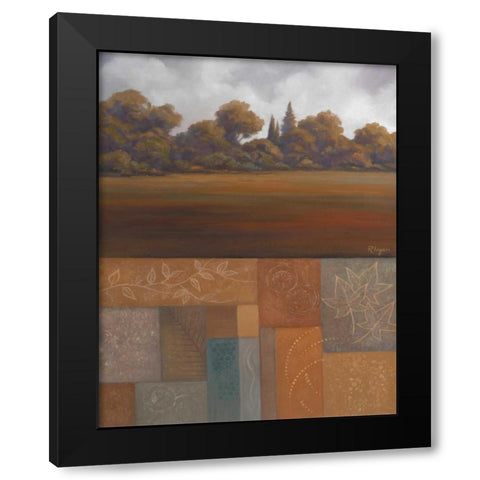 Autumn II Black Modern Wood Framed Art Print by Rhyan, Vivien