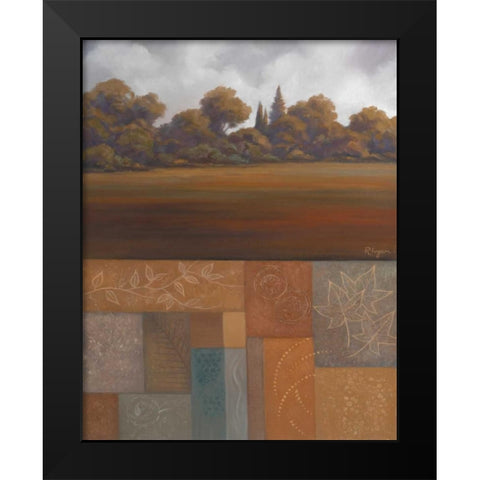 Autumn II Black Modern Wood Framed Art Print by Rhyan, Vivien