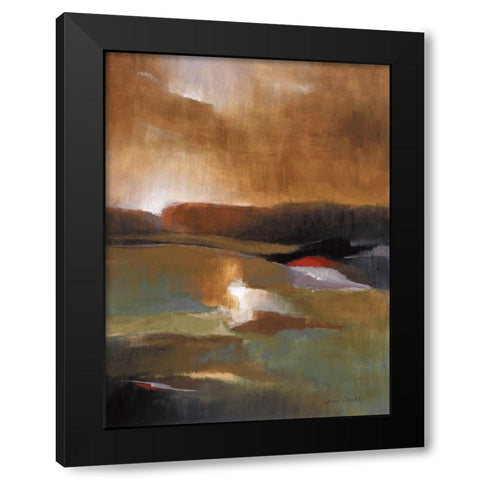 Countryside Journey 1 Black Modern Wood Framed Art Print by Loreth, Lanie