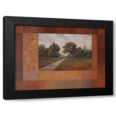 Changing Seasons I Black Modern Wood Framed Art Print by Rhyan, Vivien