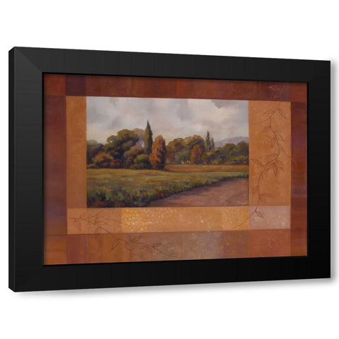 Changing Seasons II Black Modern Wood Framed Art Print by Rhyan, Vivien