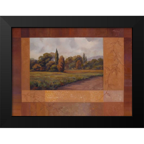 Changing Seasons II Black Modern Wood Framed Art Print by Rhyan, Vivien