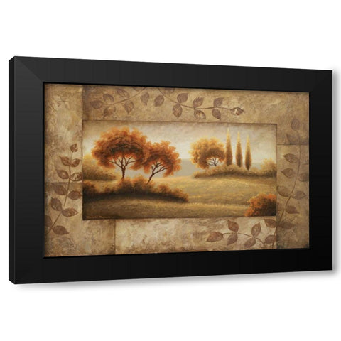 Luminous Vistas I Black Modern Wood Framed Art Print by Marcon, Michael