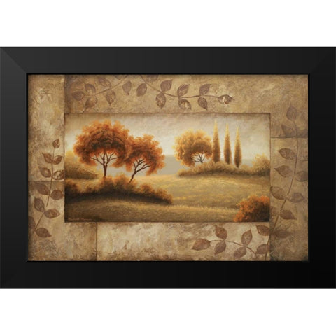 Luminous Vistas I Black Modern Wood Framed Art Print by Marcon, Michael