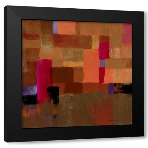 Voluminous I Black Modern Wood Framed Art Print by Loreth, Lanie