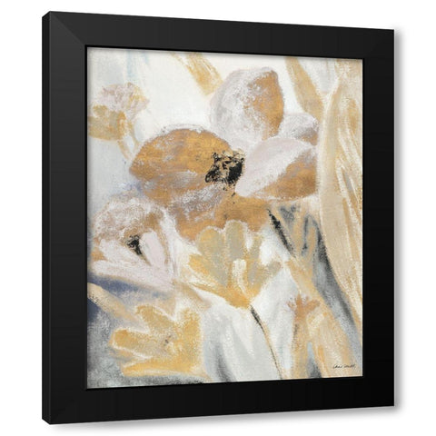 Whistling Garden II Black Modern Wood Framed Art Print by Loreth, Lanie
