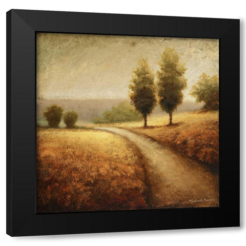 Cinnamon Road II Black Modern Wood Framed Art Print by Marcon, Michael