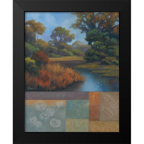 Shades of Afternoon I Black Modern Wood Framed Art Print by Rhyan, Vivien