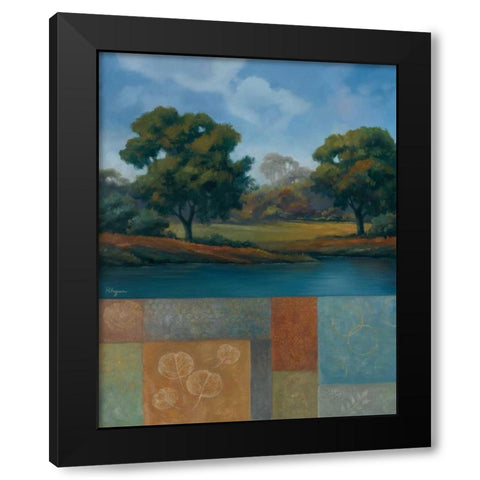 Shades of Afternoon II Black Modern Wood Framed Art Print by Rhyan, Vivien