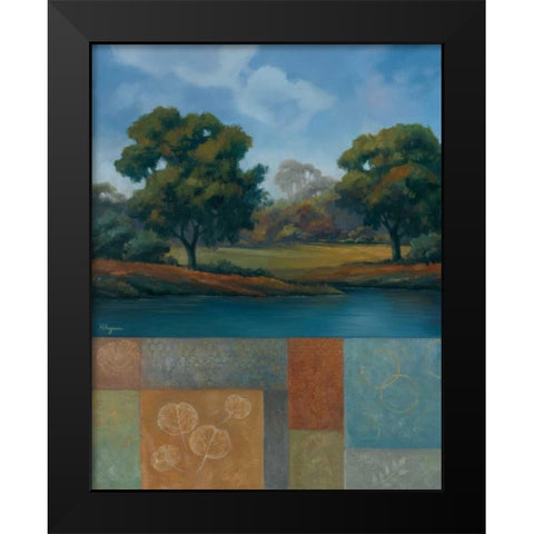 Shades of Afternoon II Black Modern Wood Framed Art Print by Rhyan, Vivien