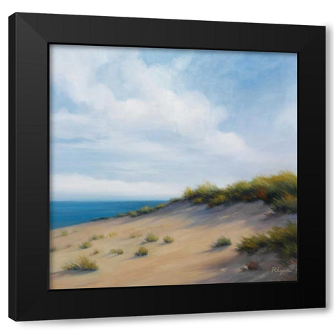 Shoreline Marshes I Black Modern Wood Framed Art Print by Rhyan, Vivien