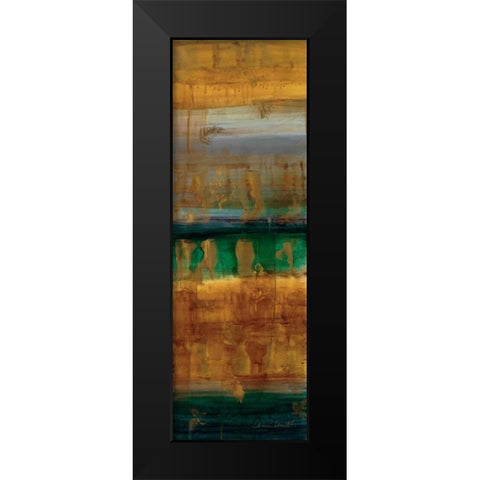 The World As We Know It II Black Modern Wood Framed Art Print by Loreth, Lanie