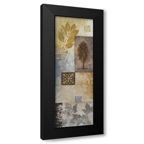 Nature in the Abstract II Black Modern Wood Framed Art Print with Double Matting by Marcon, Michael
