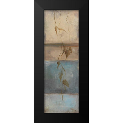 Meditation IV Black Modern Wood Framed Art Print by Pinto, Patricia