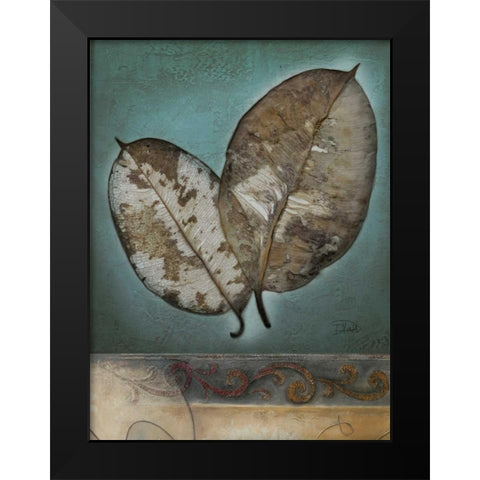 Beauty in Fusion I Black Modern Wood Framed Art Print by Pinto, Patricia