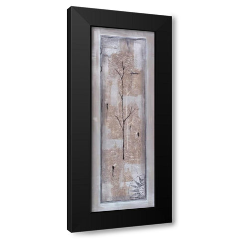 Winter Solstice I Black Modern Wood Framed Art Print with Double Matting by Hakimipour-Ritter